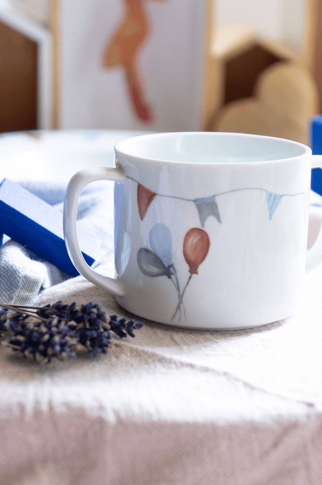 Ensemble premiers repas de bébé en porcelaine ourson à personnaliser assiette, mug, boite à dents, cadeau de naissance