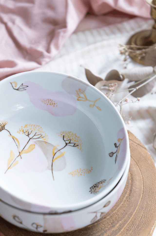 Coupelle en porcelaine tendance rose gold, vide poche, coupelle bijoux, idées cadeaux pour femme 