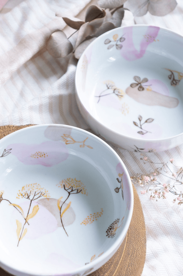 Coupelle en porcelaine tendance rose gold, vide poche, coupelle bijoux, idées cadeaux pour femme 